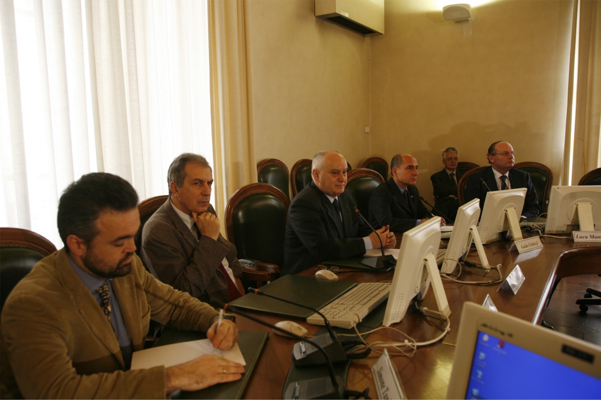 Un momento della presentazione della Fondazione per la Ricerca