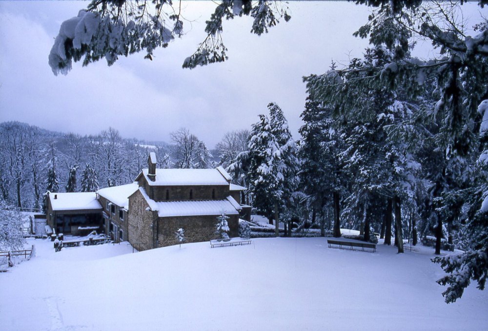 Neve sul Parco di San Michele (Foto Luca Cappelli)