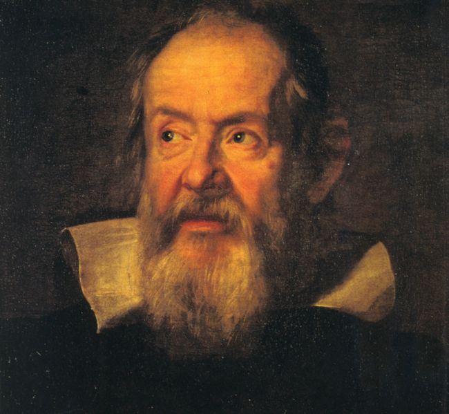 Galileo Galilei in un dipinto di Sustermans