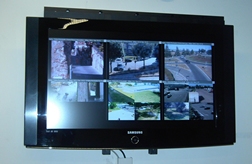 Il monitor del terminale centrale
