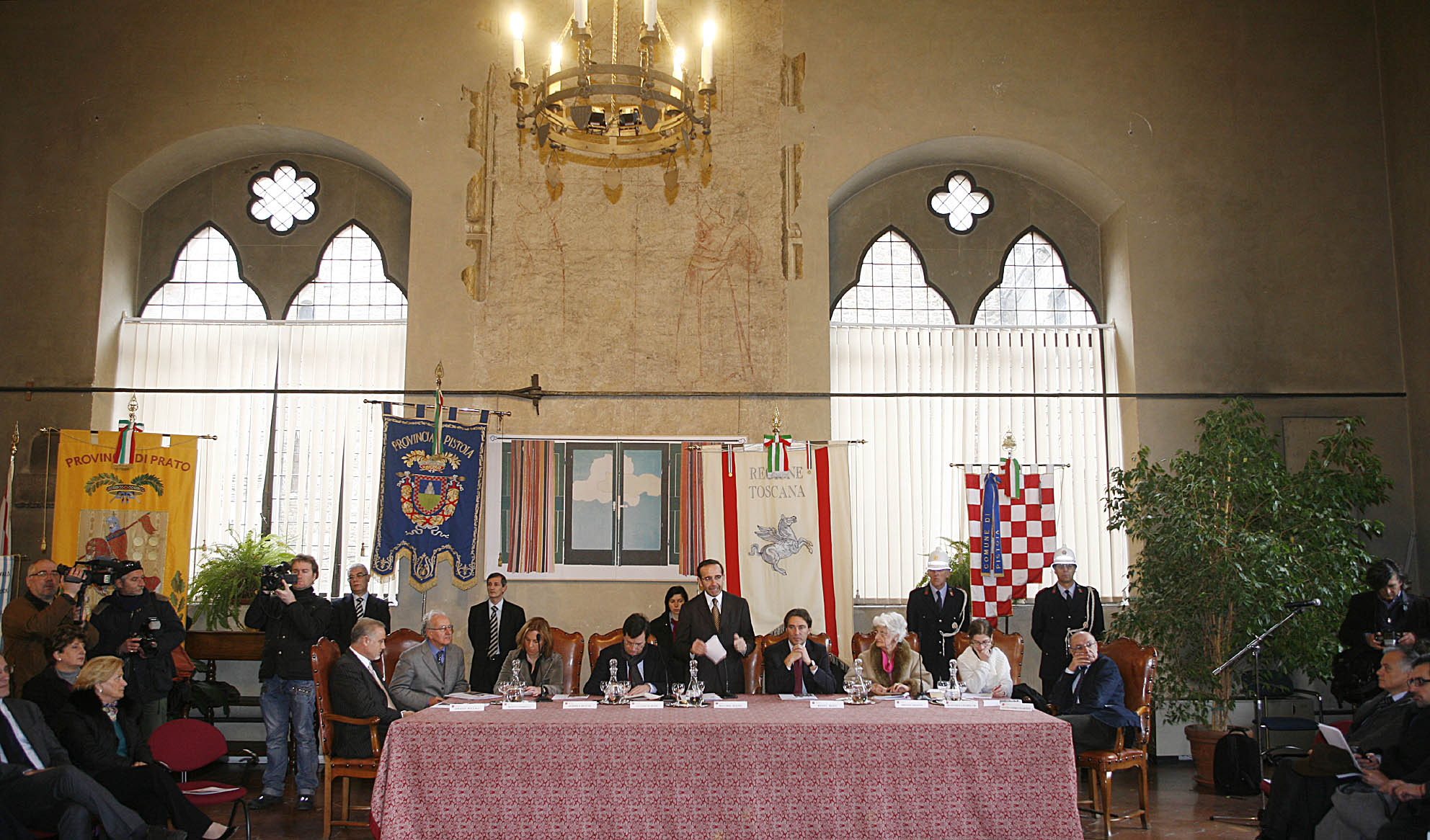 Giornata della Memoria 2010, seduta solenne del Consiglio regionale a Pistoia