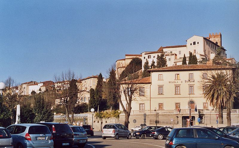 Panorama del centro storico di Fucecchio
