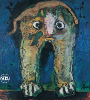Copertina del catalogo della mostra di Enrico Baj al Castello Pasquini