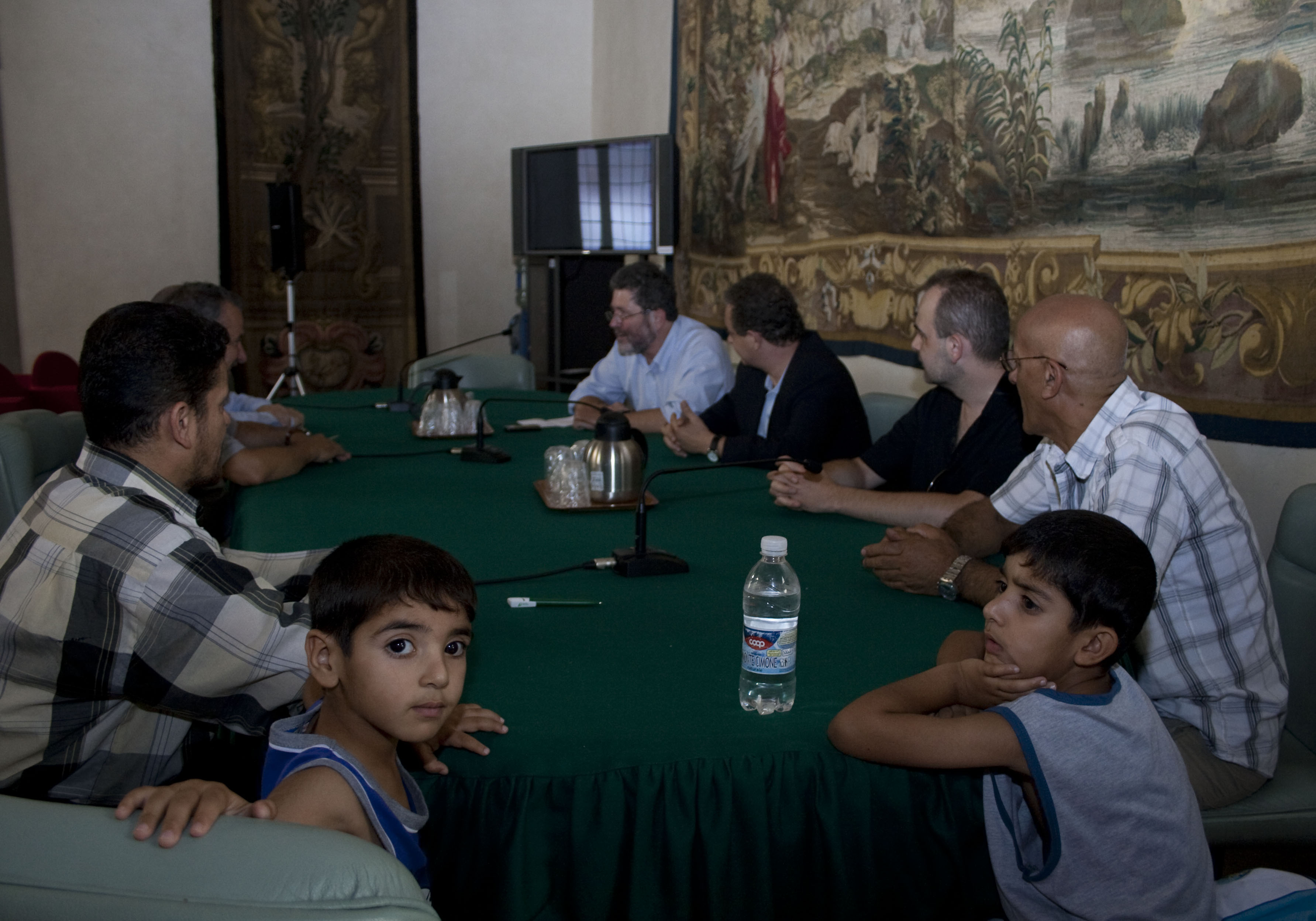 incontro con i bambini iracheni