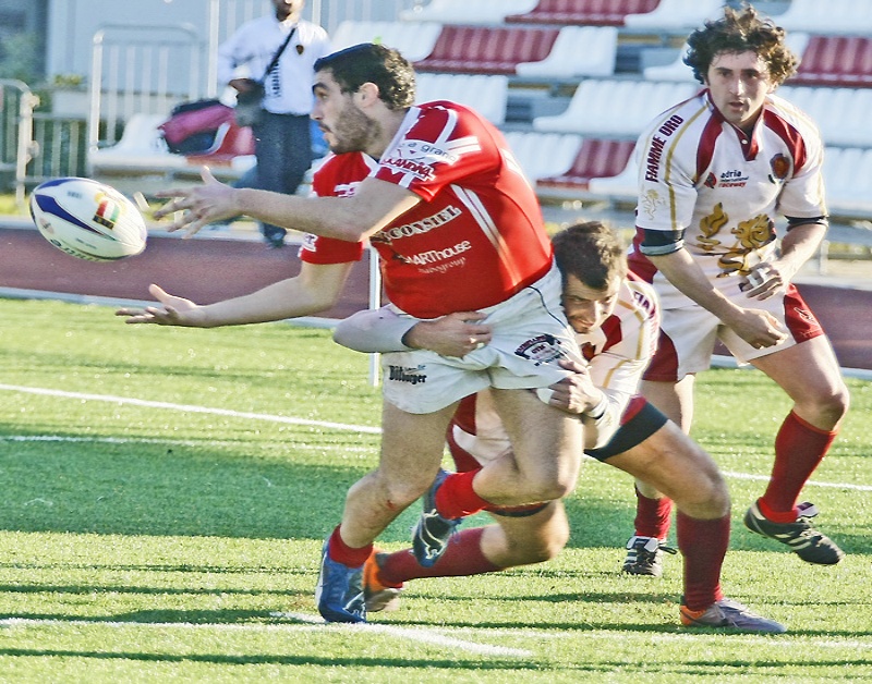 Fronzoni lascia il Firenze Rugby. Foto di Leonardo Bianchi