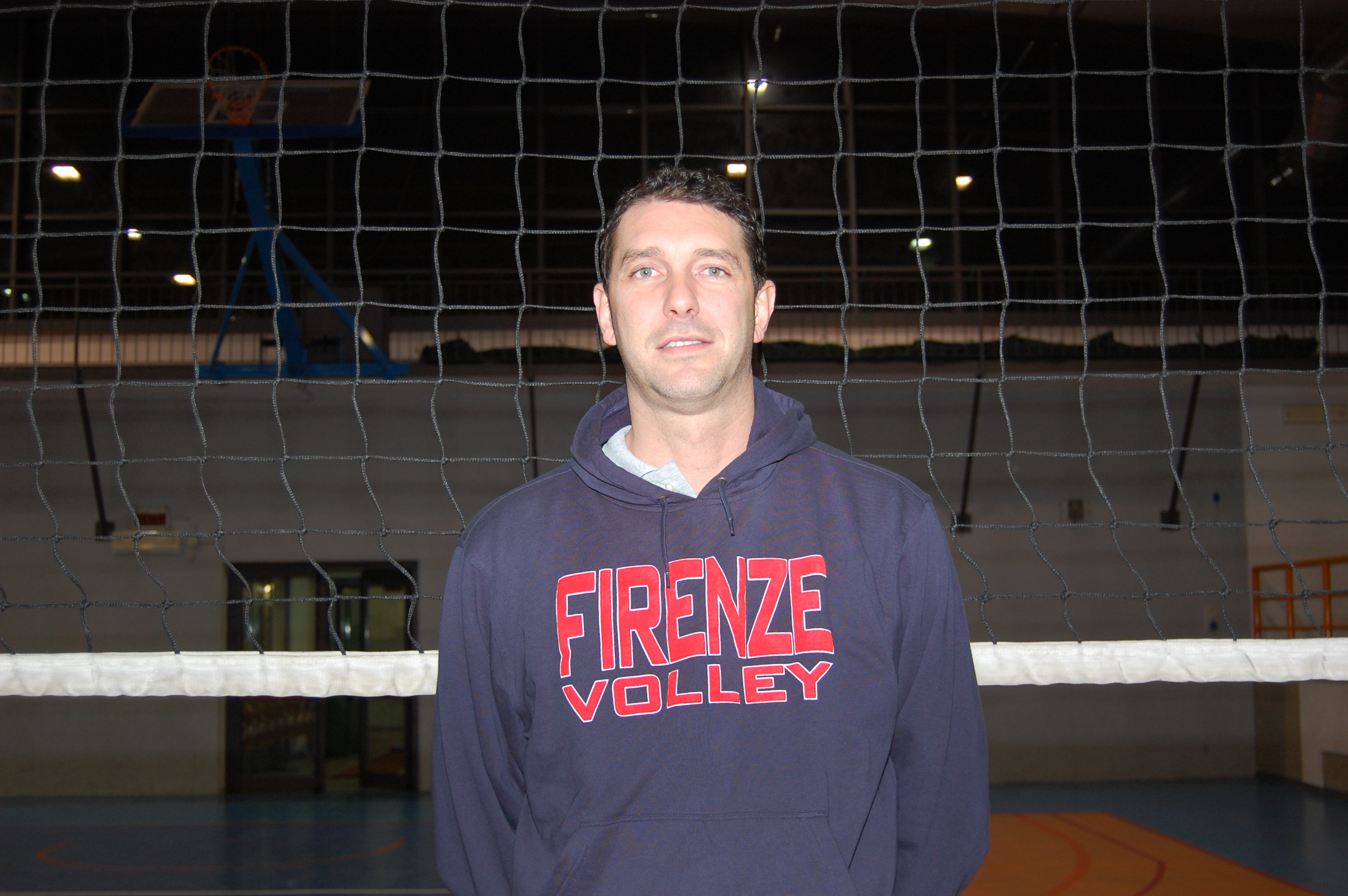 Il tecnico del Firenze Volley Lapo Saccardi
