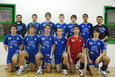 La squadra under 18 dell'Olimpia Po.Li.Ri.