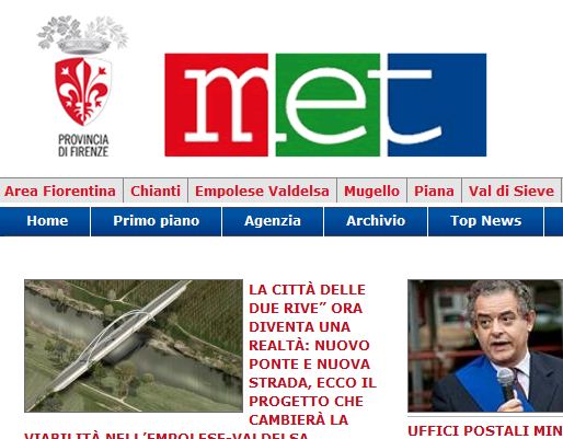 Nuovo layout per il quotidiano Met