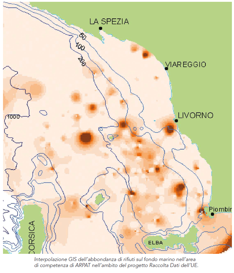 abbondanza rifiuti antropici