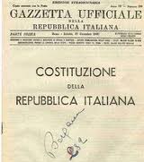Frontespizio della Costituzione
