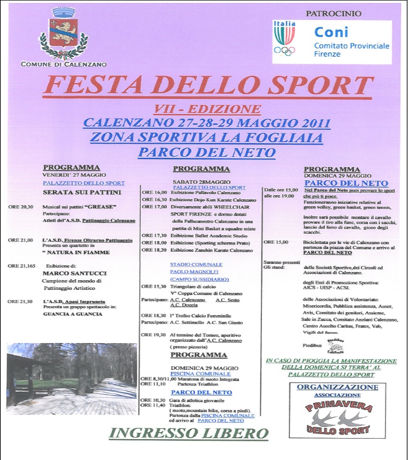 Festa dello sport a Calenzano