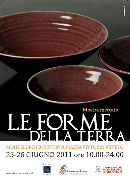 Locandina della mostra ' Le forme della terra'