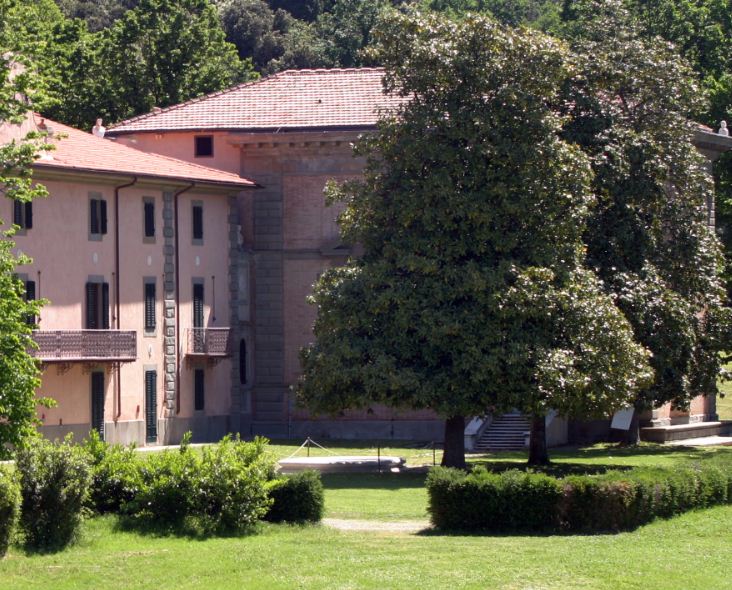 L'area adiacente alla Paggeria, nel Parco di Pratolino