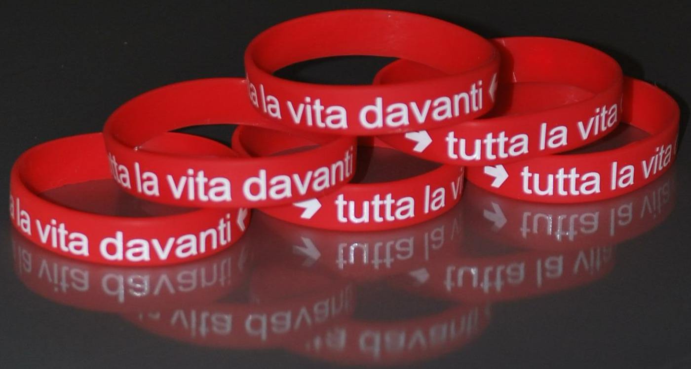 bracciali "tutta la vita davanti"