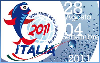 Banner dei Campionati mondiali di Pesca sportiva