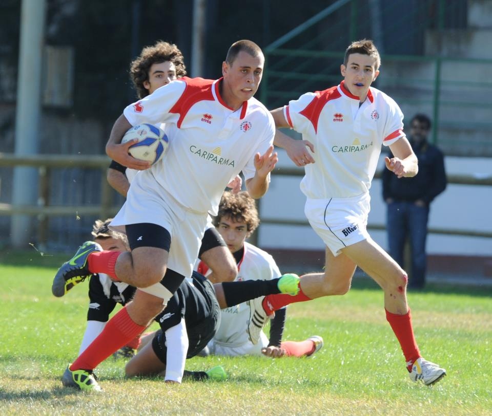 Un'azione del Firenze Rugby Under 20. Foto Donatella Bernini