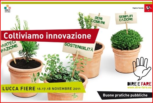 Banner di Dire e Fare 2011