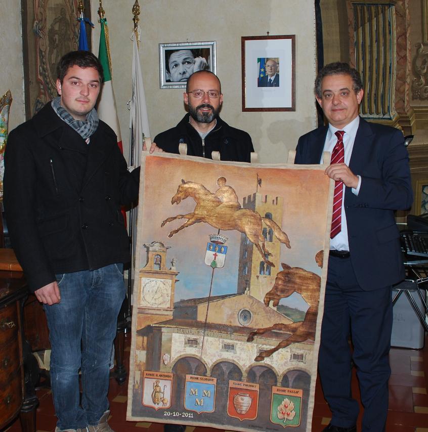Da sin. : Risaliti, Distefano e Barducci