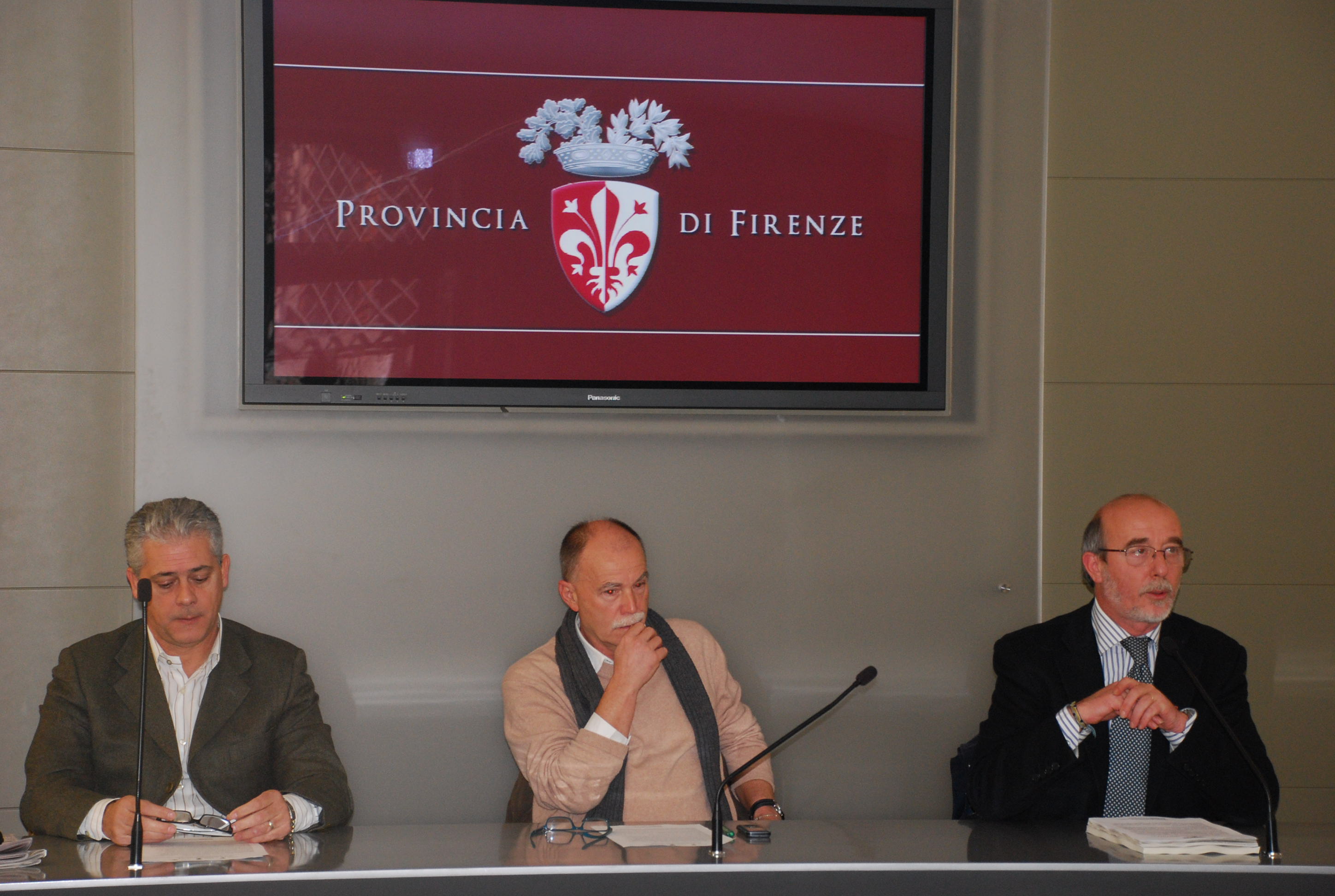 Da sin. : Fragai, Arrighini e Crescioli