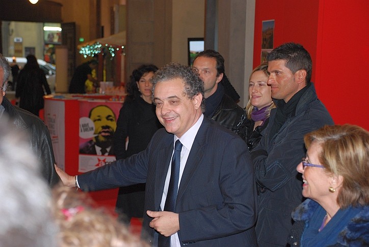 Il presidente Barducci inaugura il mercato antimafia in Palazzo Medici Riccardi