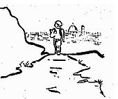 Immagine dalla copertina di una pubblicazione dell'iniziativa Camminare nel verde