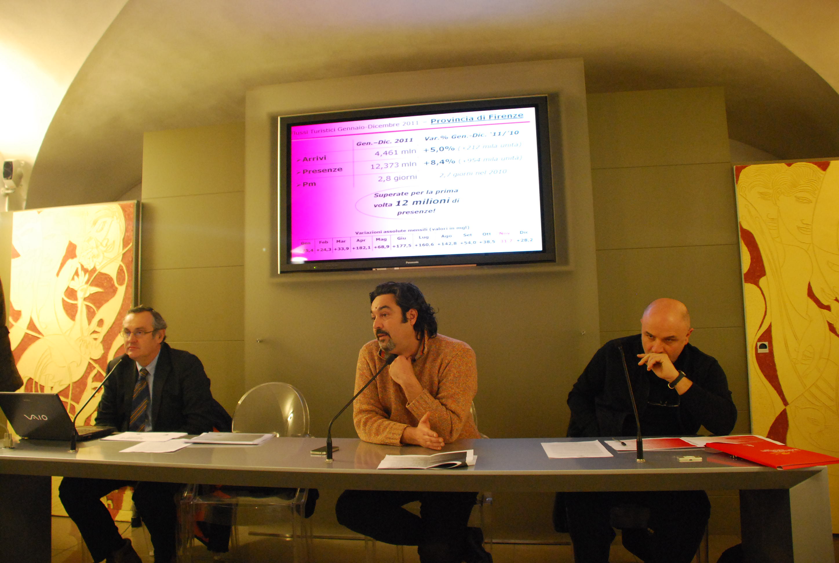 Presentazione dati turismo