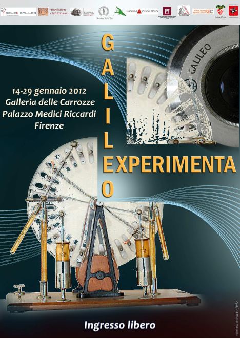 Locandina della mostra 'GALILEO EXPERIMENTA'