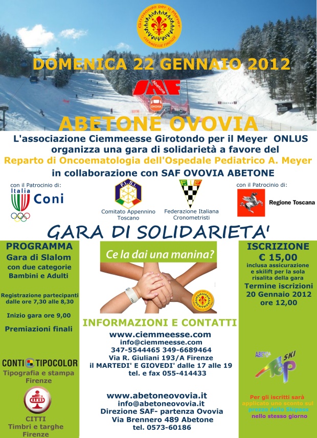 Gara di solidarietà all'Abetone