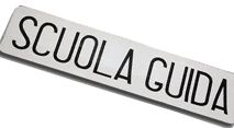 Cartello di scuola guida