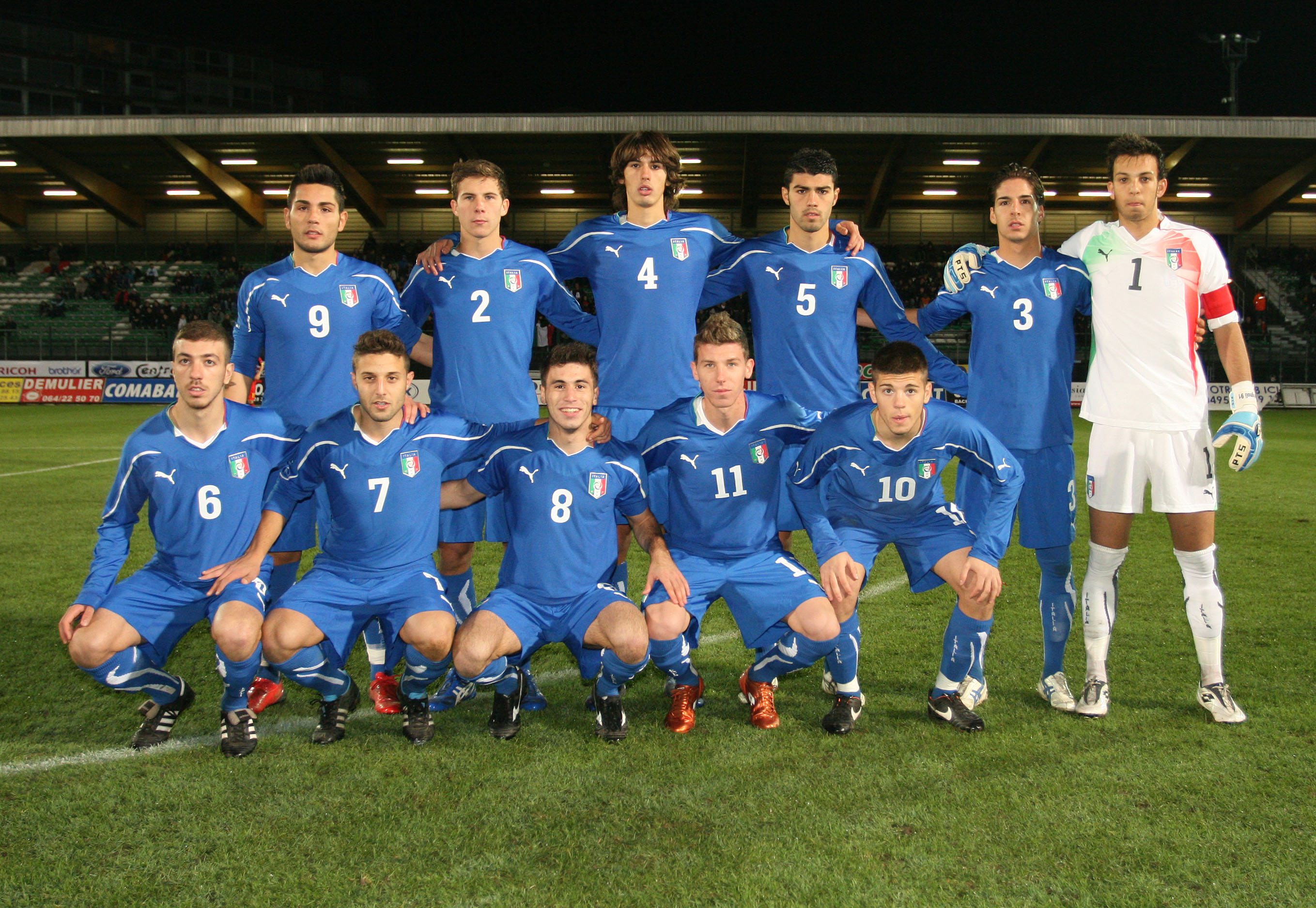 L’Italia Lega Pro nella gara di esordio dell’edizione corrente del torneo internazionale a La Louviere in Belgio dove pareggiò 2-2 con gol di Degeri e Puntoriere