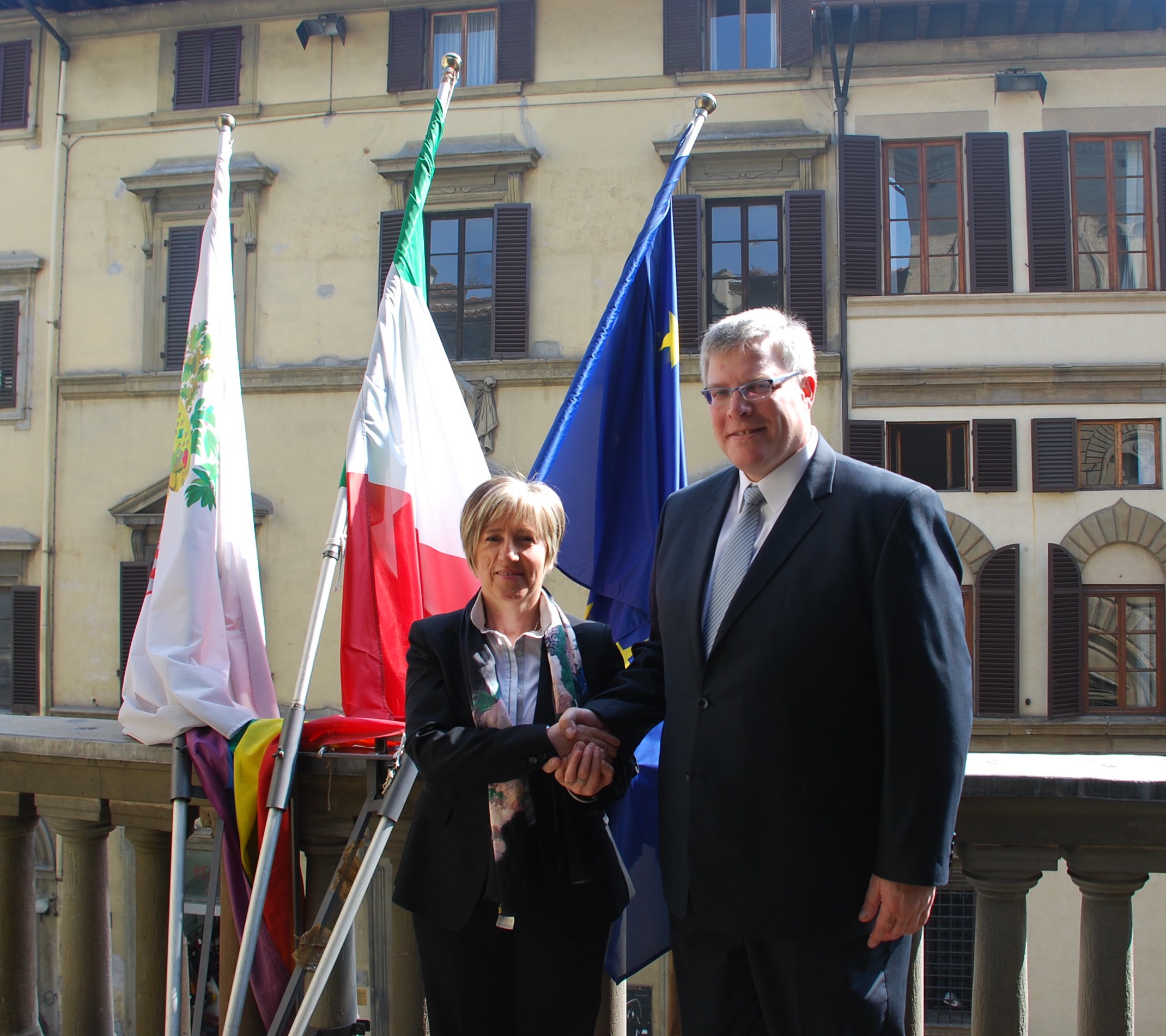 Ambasciatore d'Israele e Vicepresidente della Provincia di Firenze
