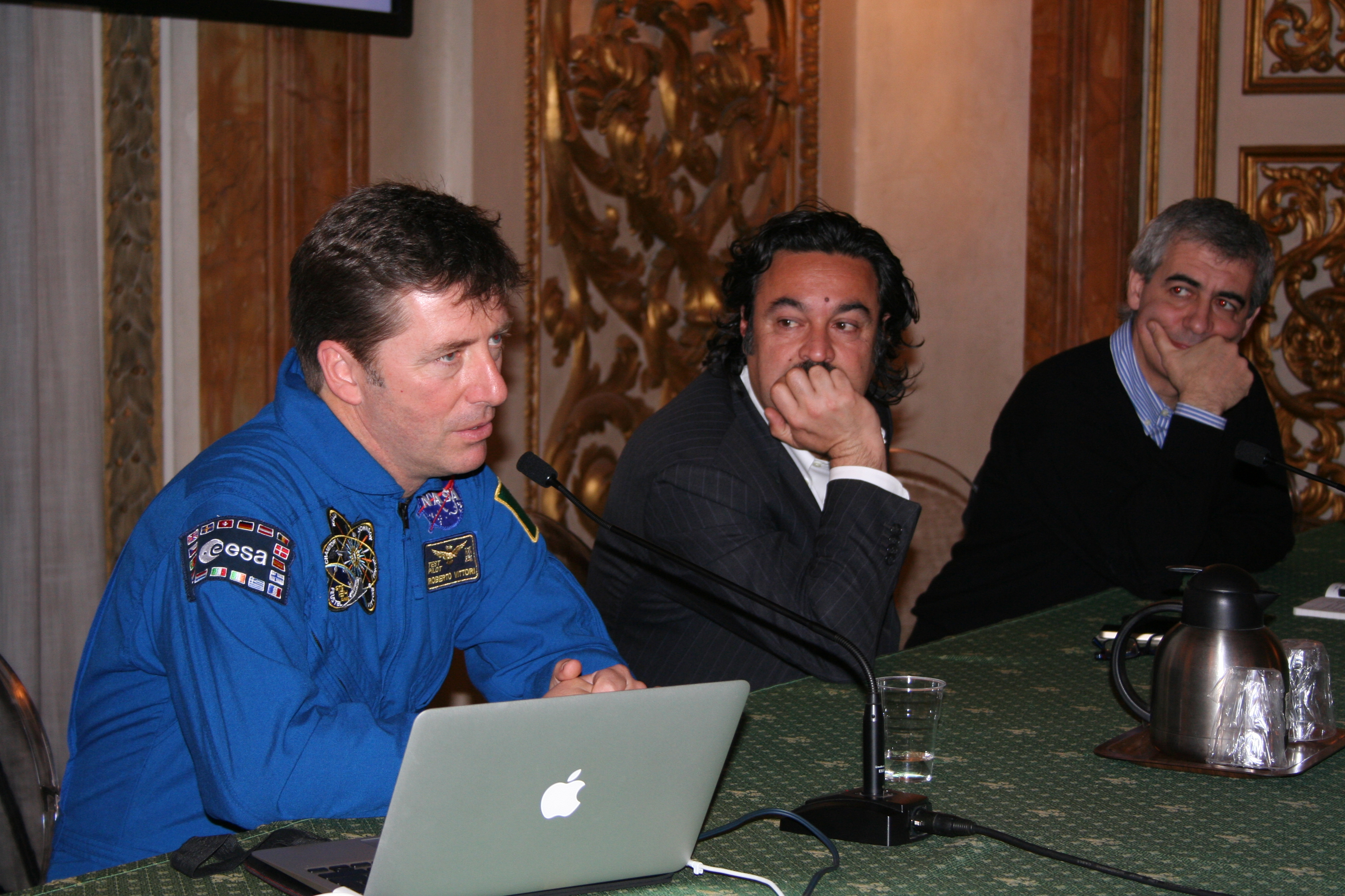 Astronauta Roberto Vittori (Foto di Antonello Serino)