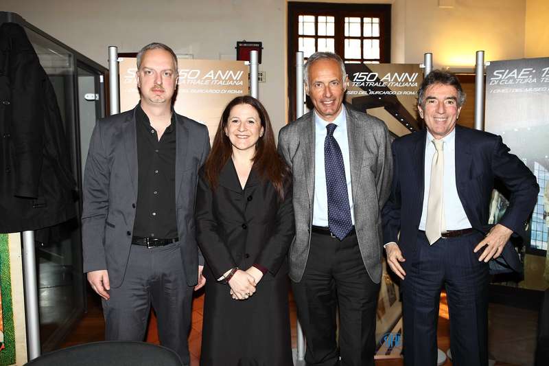 Antonio Scurati, Cristina Giachi, Luigi Cecere e Alberto Acciari