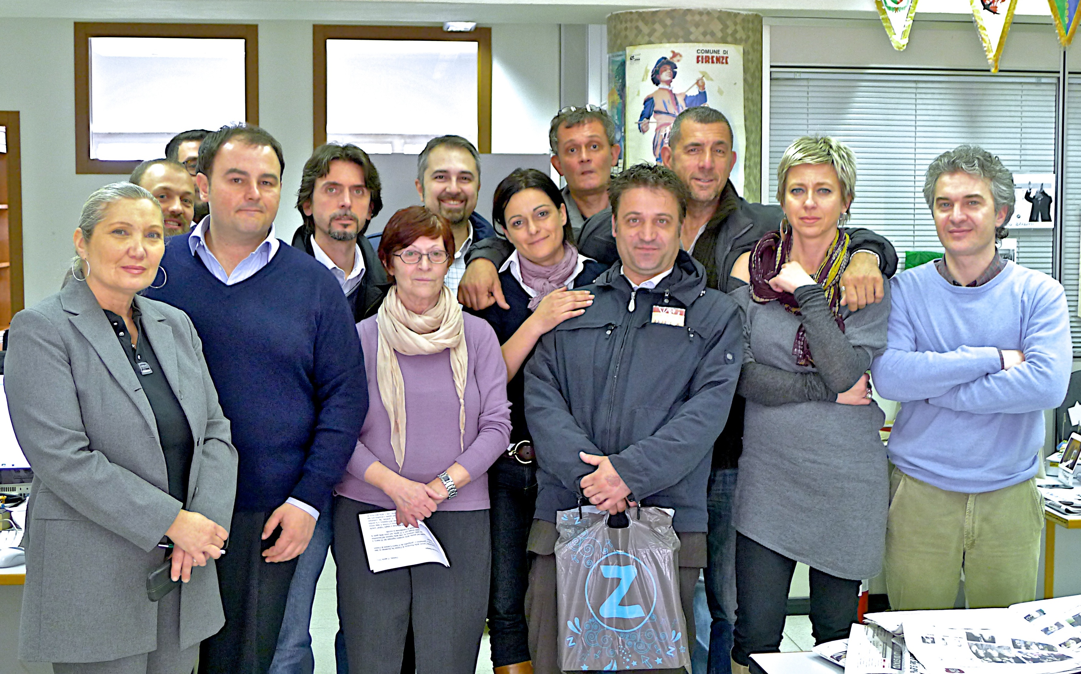 La Commissione Lavoro della Provincia di Firenze nella redazione de 'Il Nuovo Corriere'