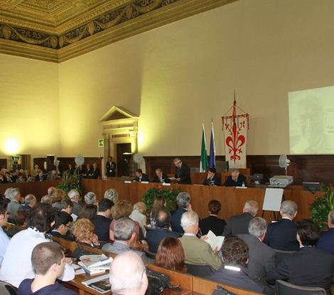 Salone dei Dugento, sede del Consiglio comunale di Firenze