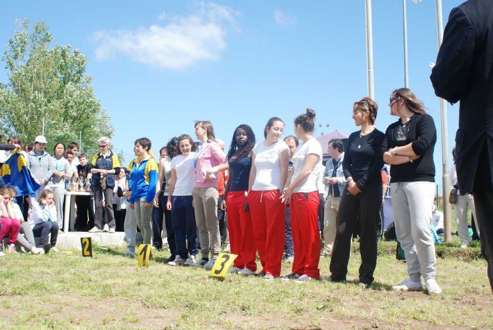 Premiazione dei Giochi Sportivi Studenteschi di tiro con l'arco della Toscana 