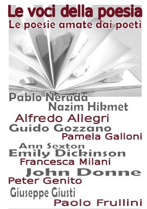 Locandina dell'iniziativa 'Le voci della poesia' a Rignano