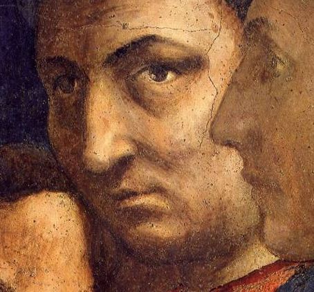 Particolare da un affresco di Masaccio