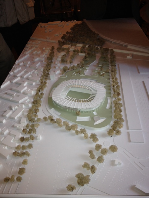 Nuovo stadio alla Mercafir