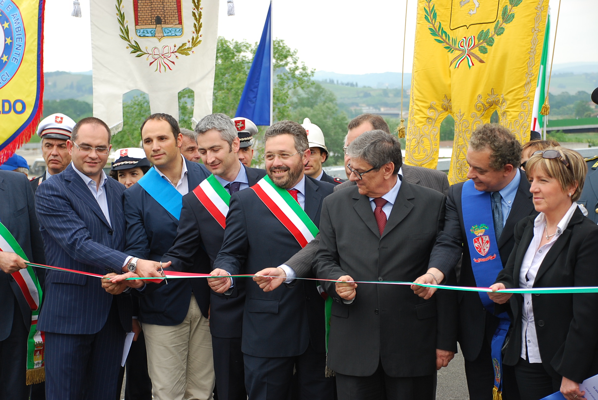 Inaugurazione variante Certaldo