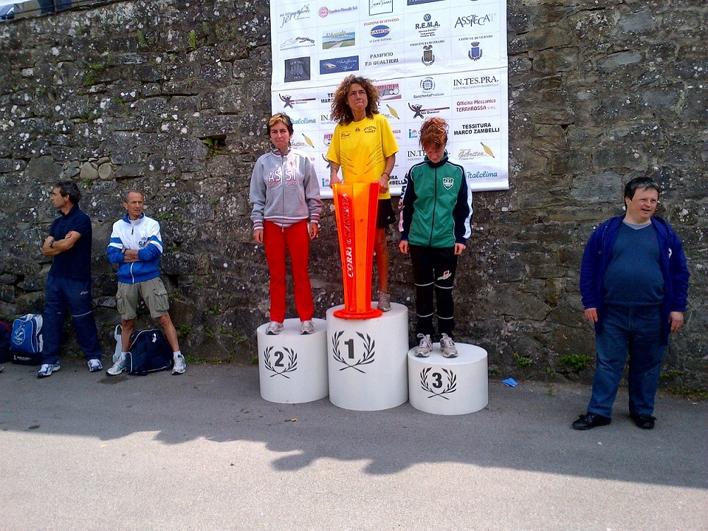 Terza edizione del Trofeo Corri a Sasseta, podio donne