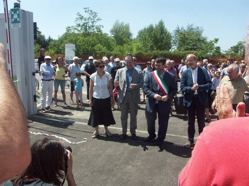 Inaugurazione del Centro di raccolta rifiuti di Sesto Fiorentino