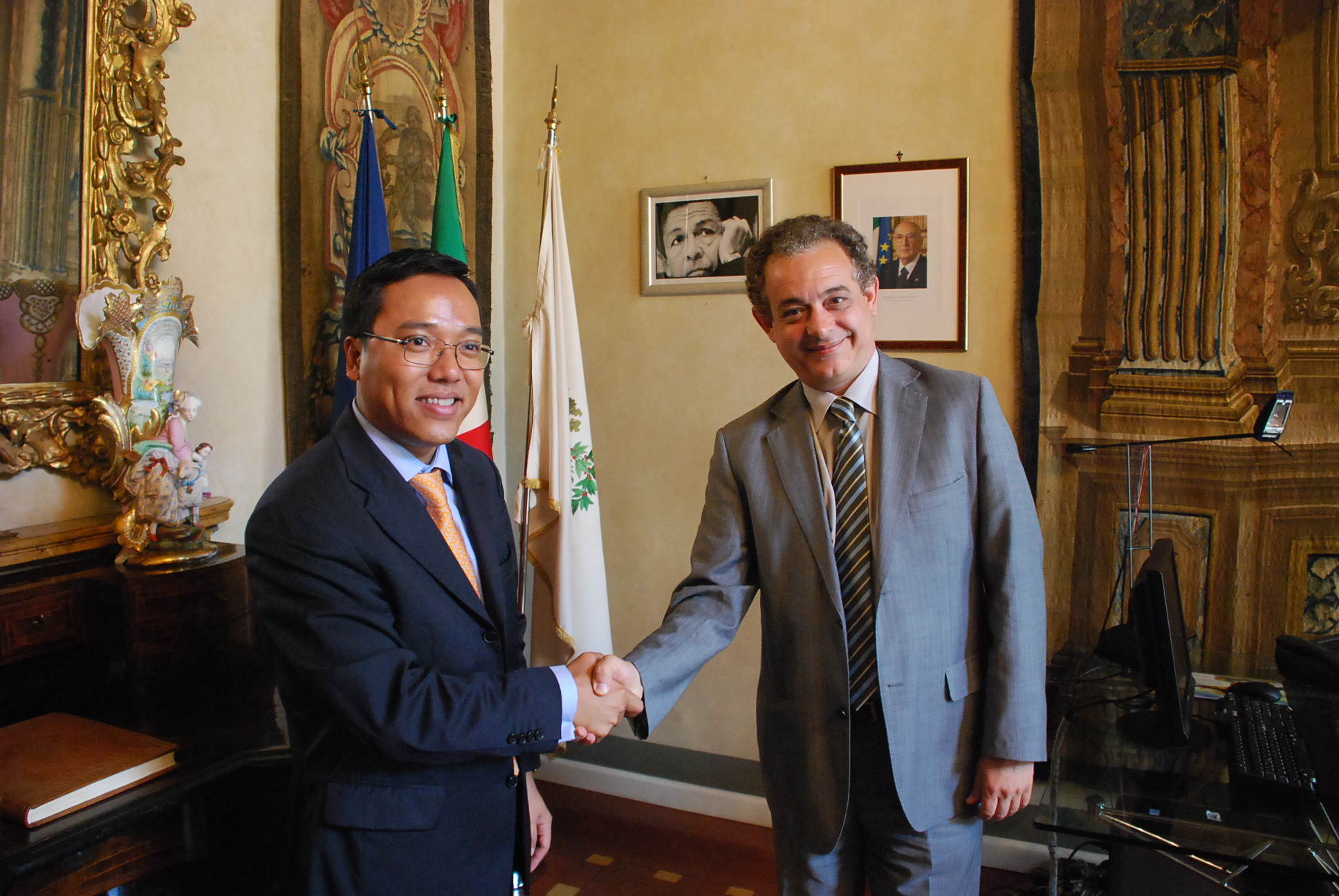Presidente Barducci e Ambasciatore Vietnam