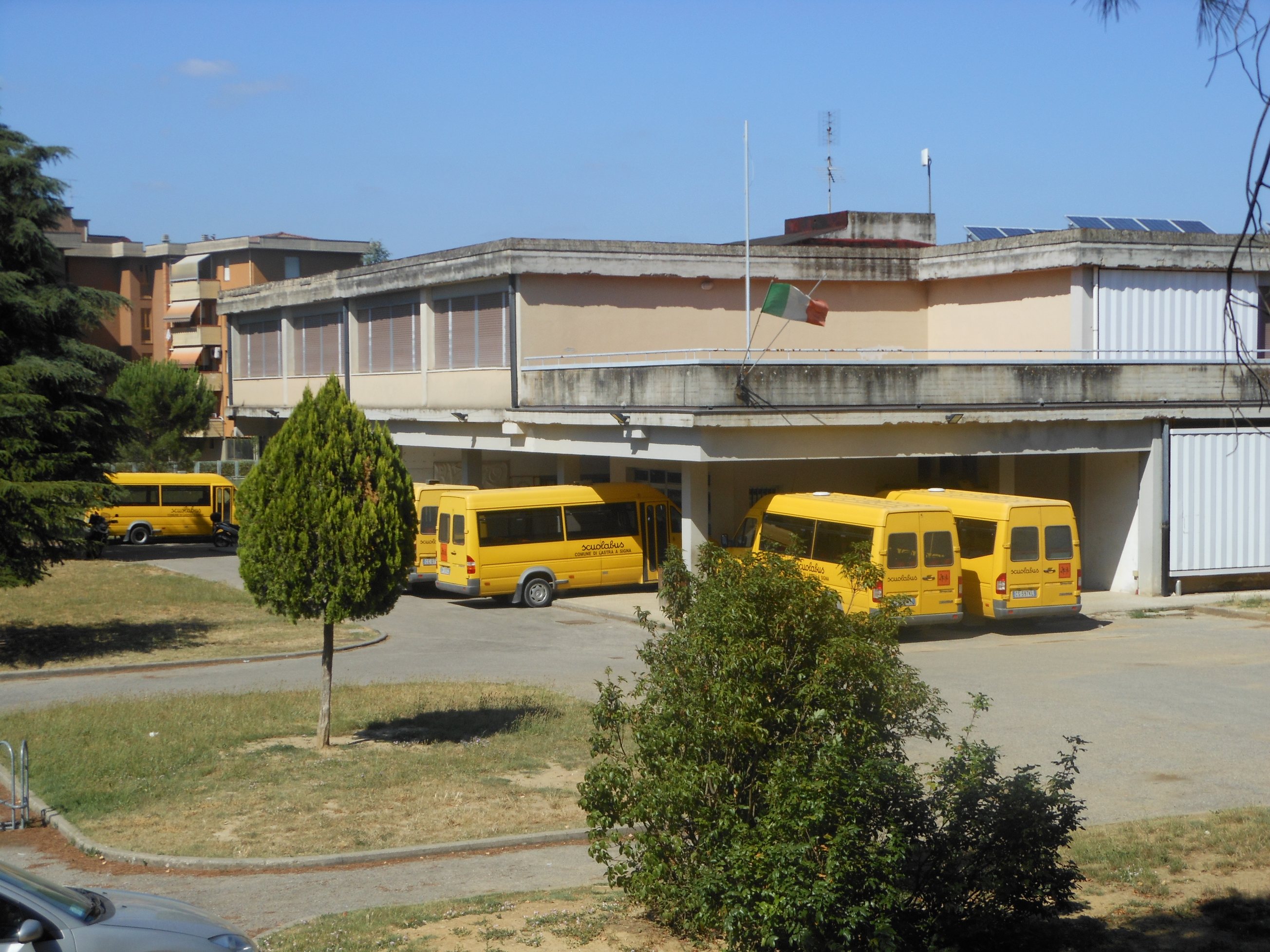 L'edificio della scuola di S. Maria a Castagnolo