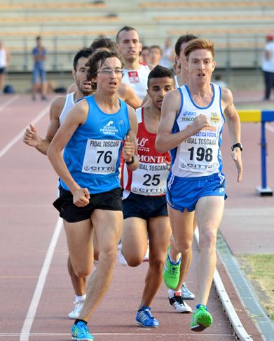 Fase di una gara ai Campionati toscani assoluti 2012