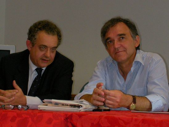 Andrea Barducci e Enrico Rossi