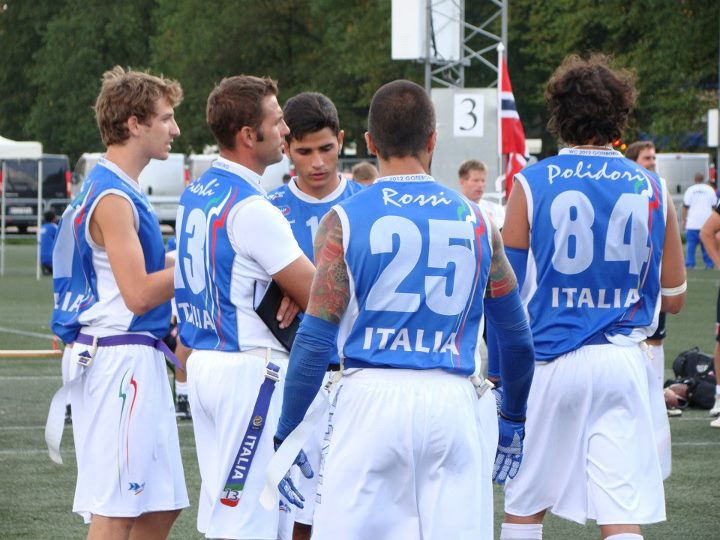 Italia maschile (foto IFAF)