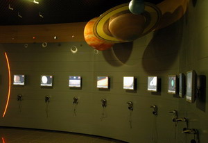 Interno museo scienze planetarie