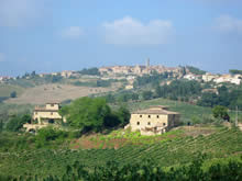Paesaggio del Chianti fiorentino