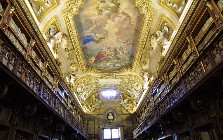 Sala lettura Biblioteca Riccardiana
